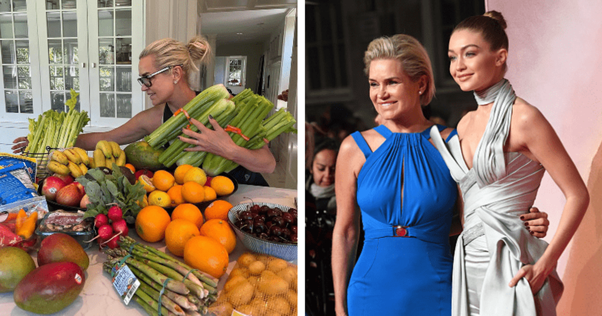 'I don't believe in diets': Yolanda Hadid says she made 'two almonds' remarks as she was 'half-asleep'