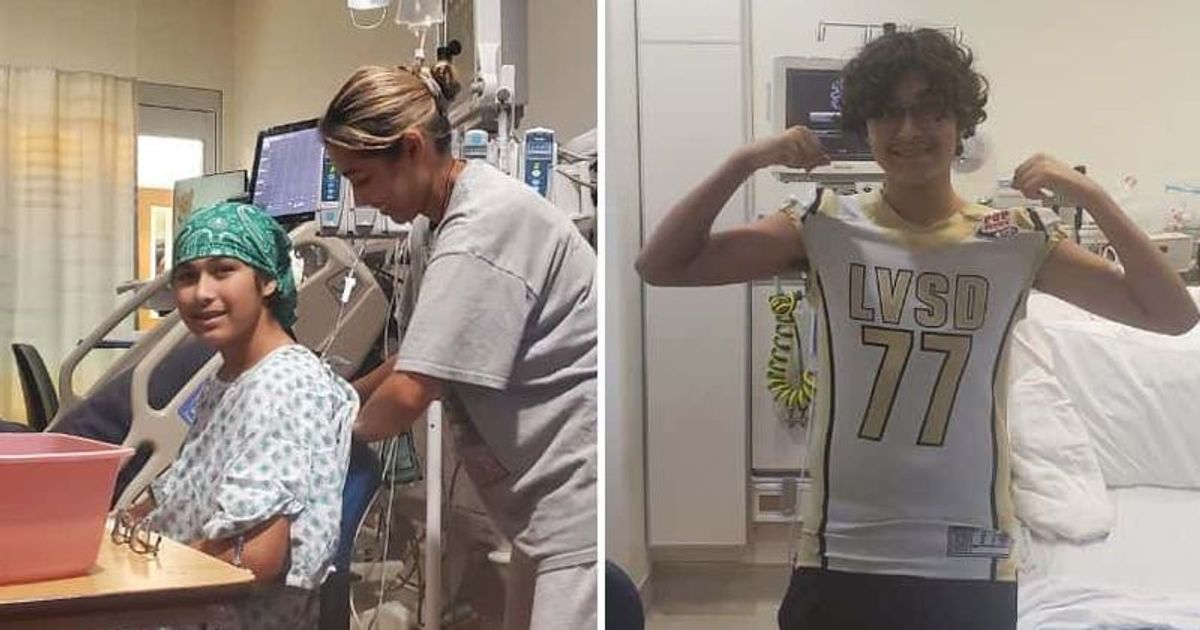 California boy, 13, who had heart attack during football game, leaves hospital amid outpouring of support