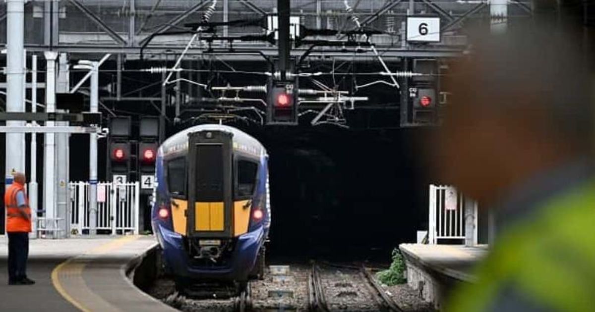 A bumpy ride: Passengers left in shock after couple have wild sex aboard moving train