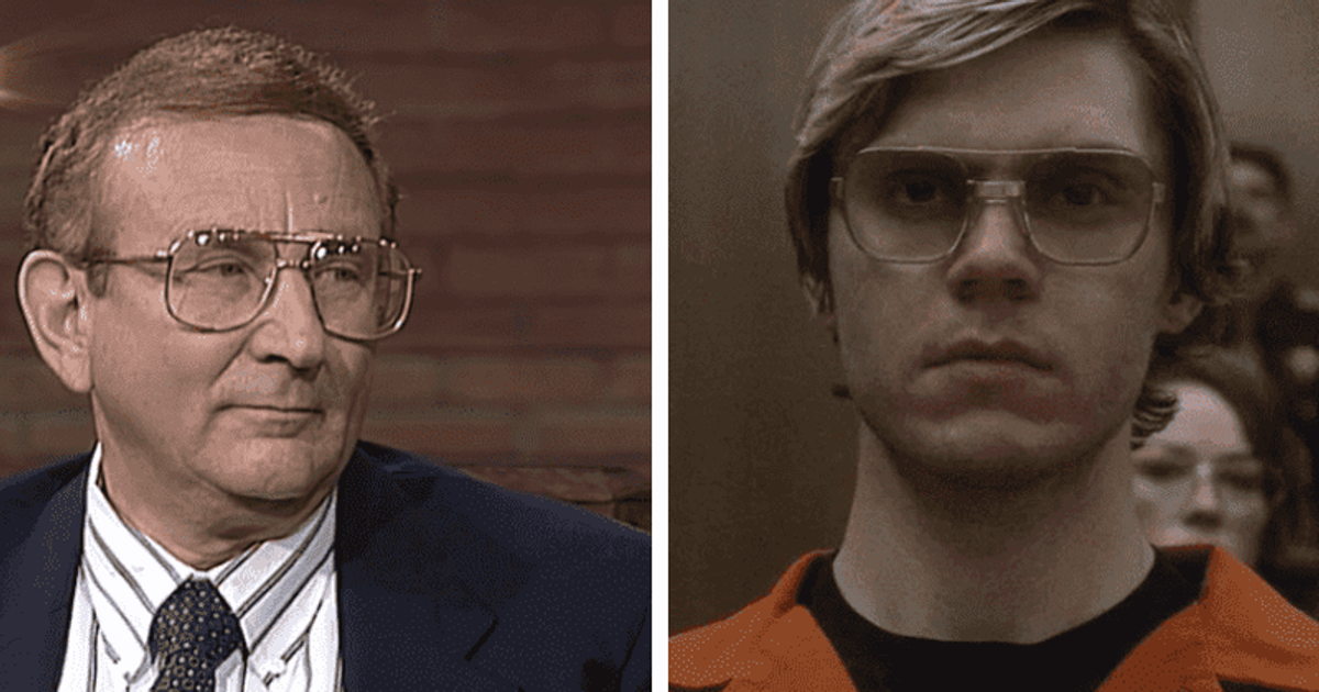 Sick Jeffrey Dahmer fans target his dad as woman throws panties onto his driveway after Netflix show