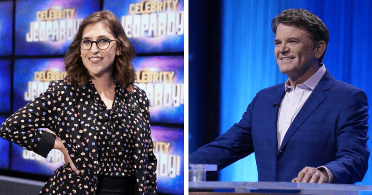 'Not my job': Host Mayim Bialik mocks John Michael Higgins seeking help on 'Celebrity Jeopardy!'