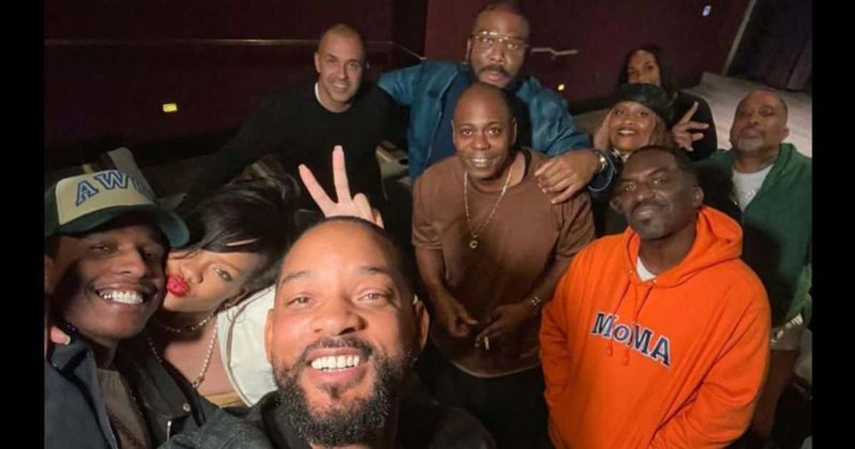 Will Smith hosts private screening of 'Emancipation' for close pals including Rihanna and Dave Chappelle