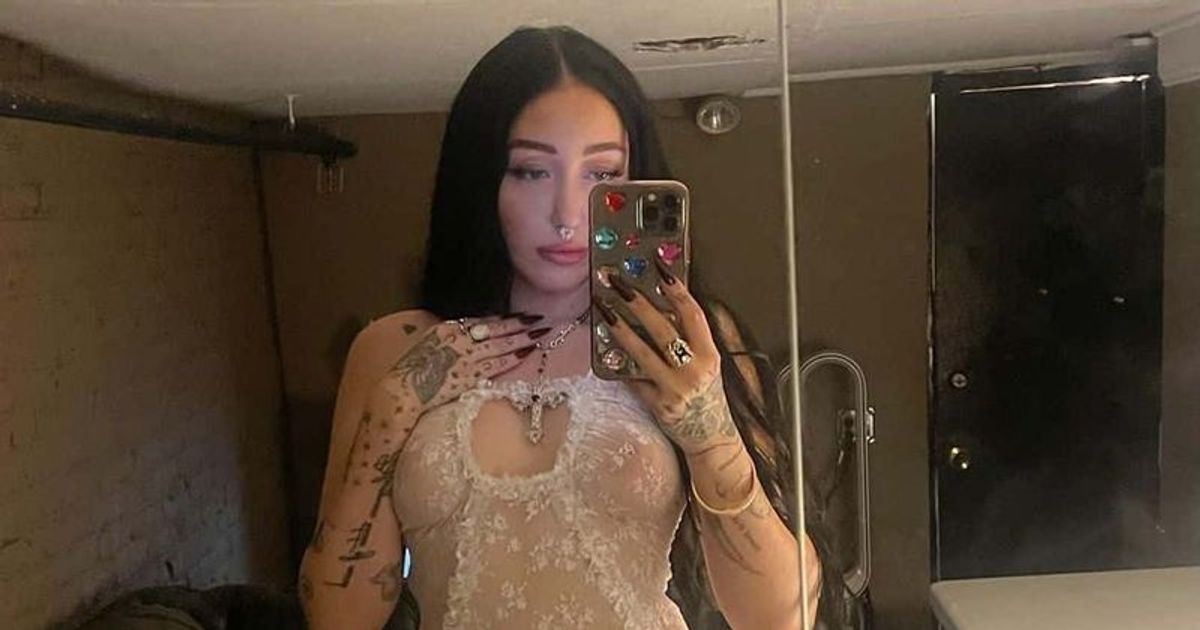 Noah Cyrus leaves little to imagination in sheer lace dress and thong during 'The Hardest Part' tour