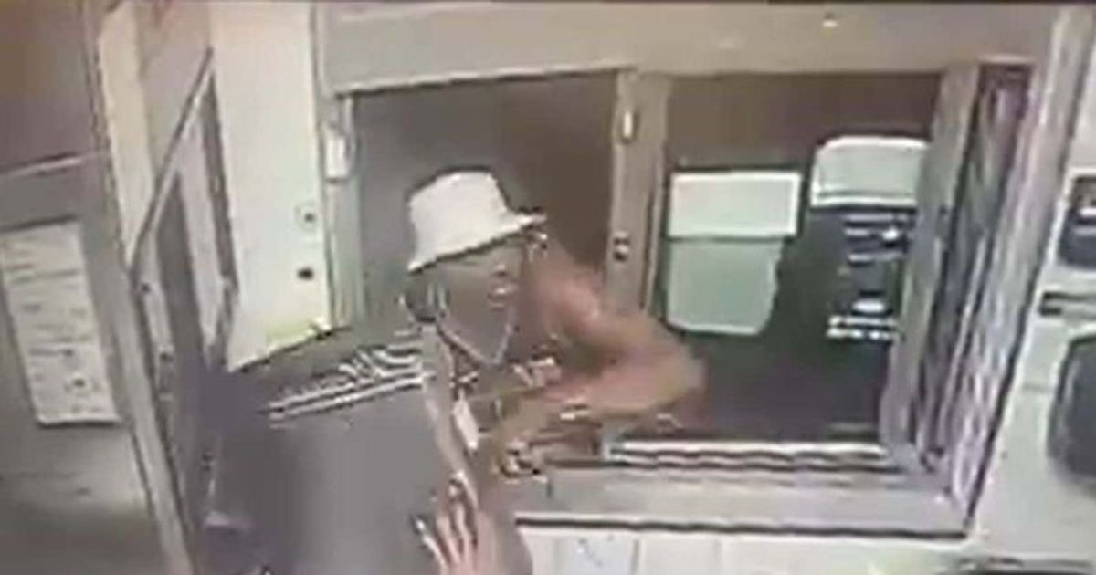 CCTV clip captures unruly customer throwing temper tantrum at Georgia McDonald’s drive-thru