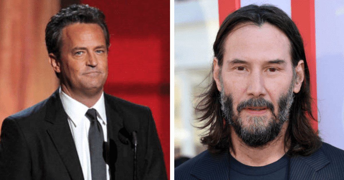 Matthew Perry apologizes for asking why Keanu Reeves 'still walks among us' amid backlash over shocking diss