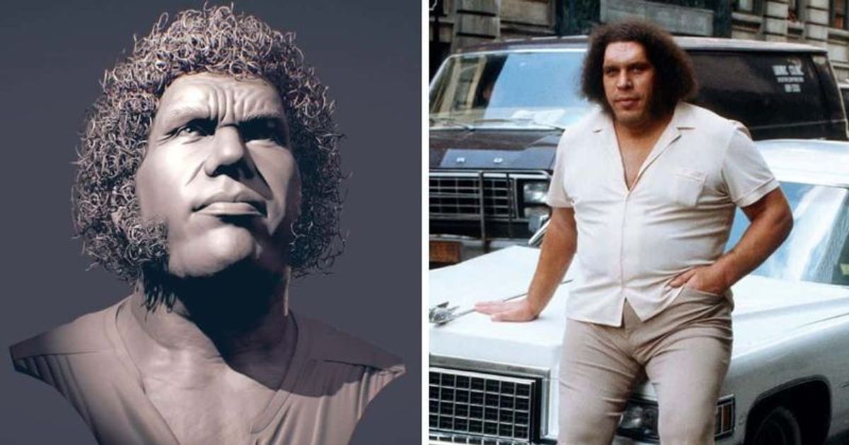 Stanford reveals the face of Mary's husband Joseph and it's...ANDRE THE GIANT!