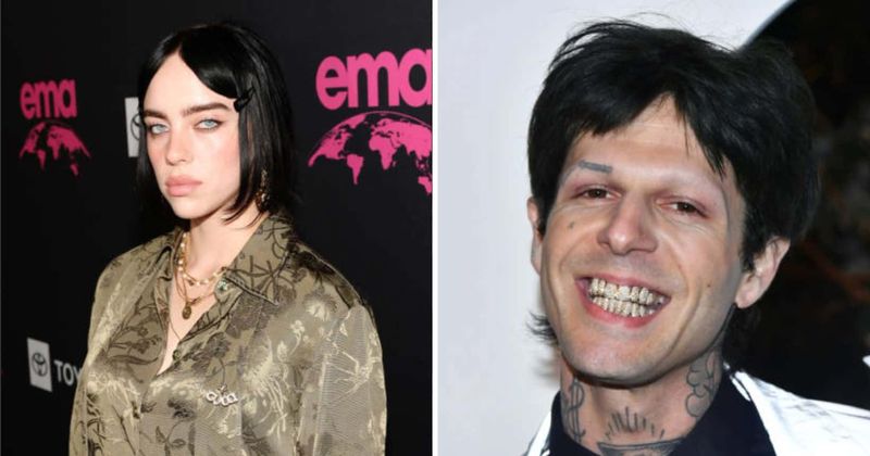Billie Eilish, 20, and Jesse Rutherford, 31, slammed for dressing up as old man and baby for Halloween