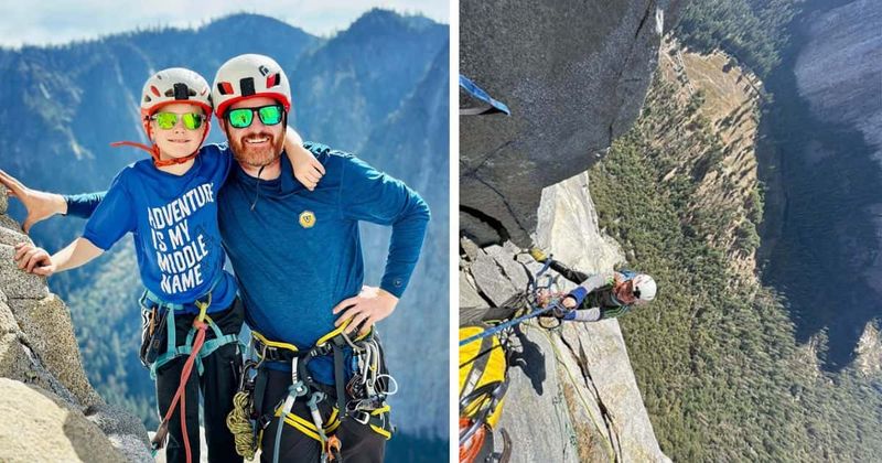 Dad who claimed son, 8, climbed 3,000 ft El Capitan slammed as 'hoax' by expert climbers