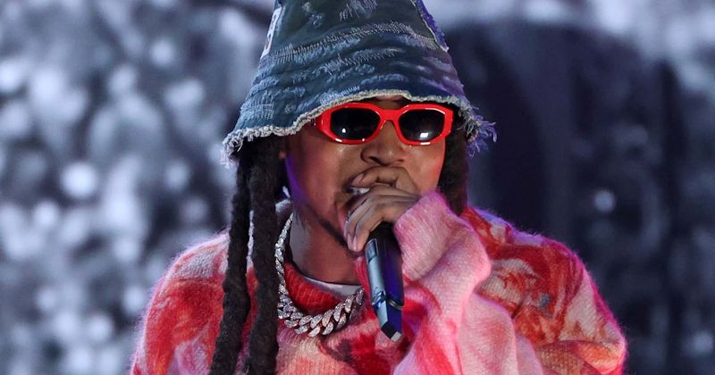 'Time to give me my flowers': Rapper Takeoff made chilling statement just one week before he was shot dead