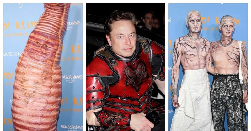 From an earthworm to a monster cake: All the best looks from Heidi Klum's Halloween Bash
