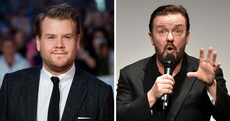 Embattled James Corden issues groveling apology for using Ricky Gervais joke on 'The Late Late Show'
