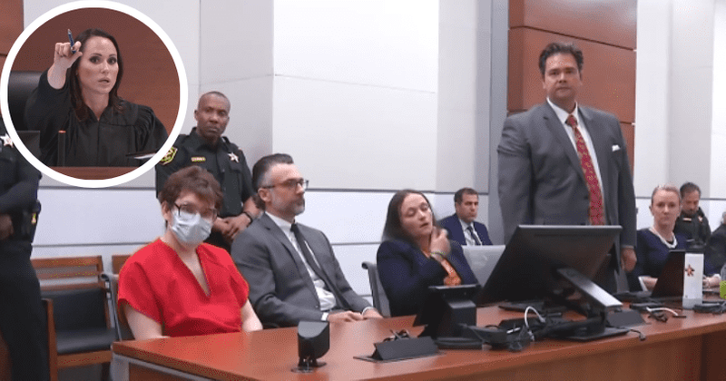 'You're out of line': Judge Elizabeth Scherer BLASTS Nikolas Cruz's defense after remarks about her children