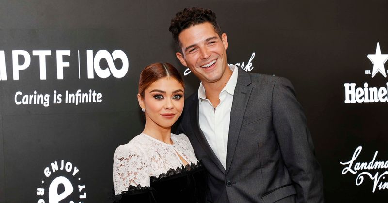 Sarah Hyland and Wells Adams will 'chill out for little bit' before having children