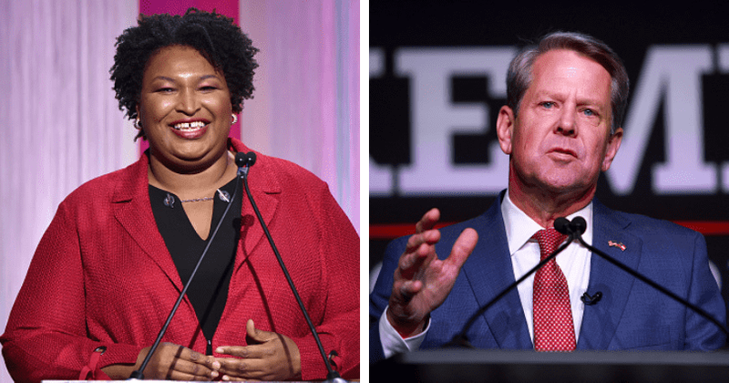 Stacey Abrams calls Brian Kemp to concede election defeat, Internet asks 'which one'