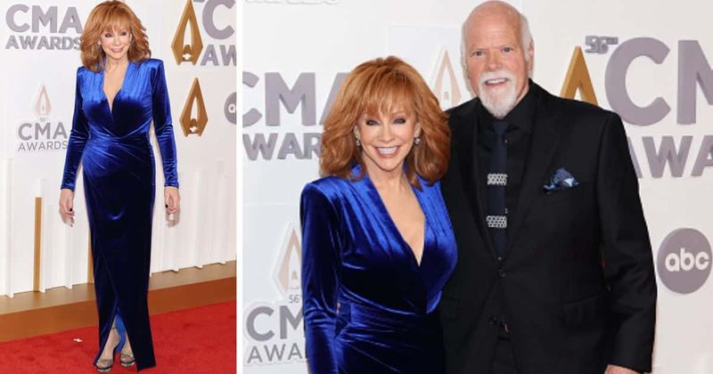 Inside Reba McEntire’s relationship with Rex Linn as singer dazzles in dreamy blue velvet gown at CMA Awards