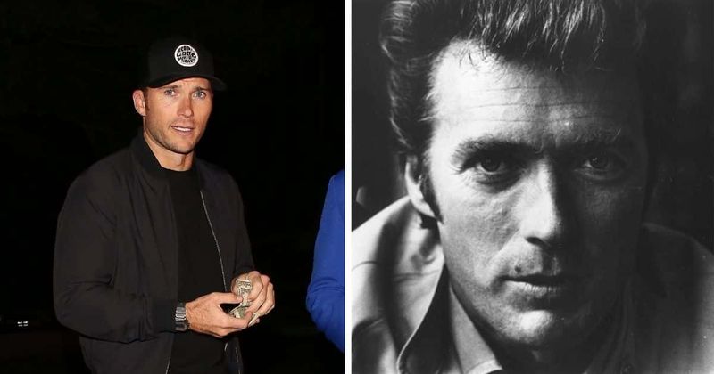 Scott Eastwood's striking resemblance to dad Clint grabs eyeballs at Leonardo DiCaprio's birthday party