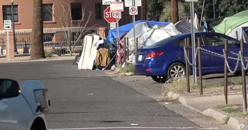 Fetus found dead and charred at Phoenix’s largest homeless encampment ‘The Zone’