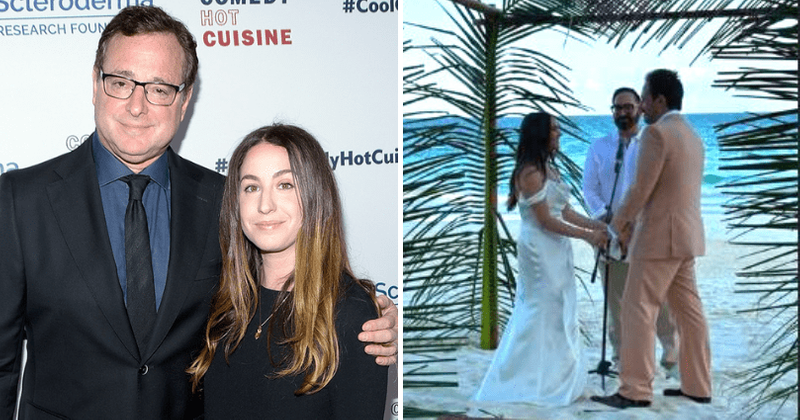 Bob Saget's daughter Aubrey marries boyfriend Andy Kabel 10 months after actor's sudden death