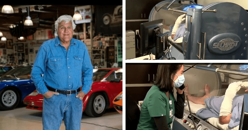 How serious are Jay Leno's burn injuries? Comedian seen bandaged as he treats burns in hyperbaric chamber
