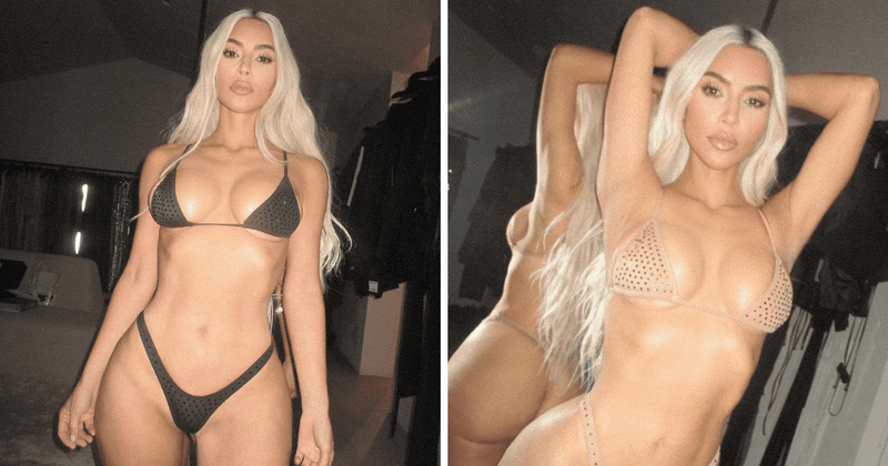 Kim Kardashian promotes SKIMS holiday line in ‘skimpy’ bikini, Internet complains ‘it’s too small’