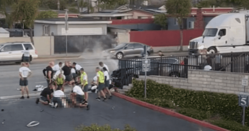 'It looked like airplane wreck': 25 LA County sheriffs injured, 5 critical in horrific California SUV crash