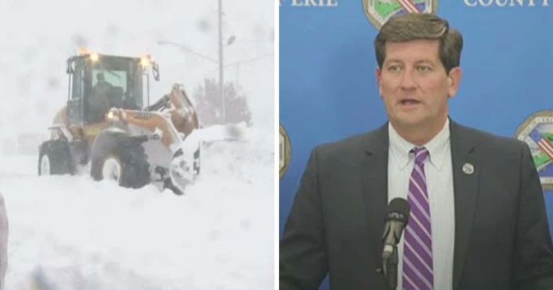 'Absurd abuse of power': Mark Poloncarz slammed for travel ban as Erie County braces for snowstorm