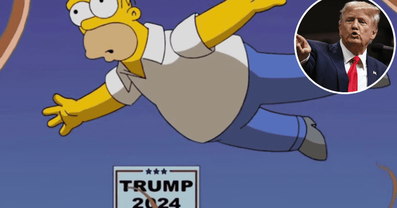 'Scares me at this point': 'The Simpsons' predicted Trump’s 2024 presidential run in 2015