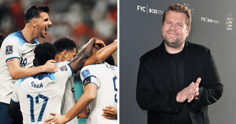 ‘Loser keeps James Corden’: Comedian hilariously trolled ahead of England v USA World Cup clash