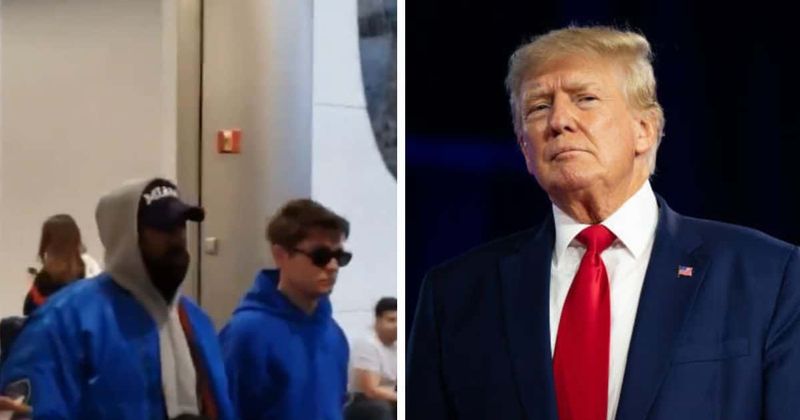 'Bonding over antisemitism': Outrage as Kanye West and Nick Fuentes head to Mar-a-Lago to meet Trump