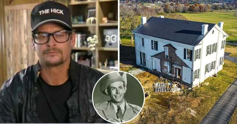 'Sick of seeing history torn to the ground': Kid Rock slams potential demolition of Hank Williams' home