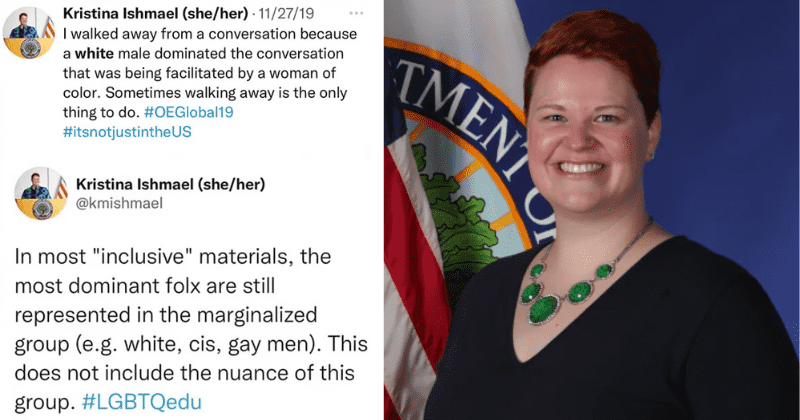Kristina Ishmael: Biden education official makes Twitter private after anti-White tweets unearthed