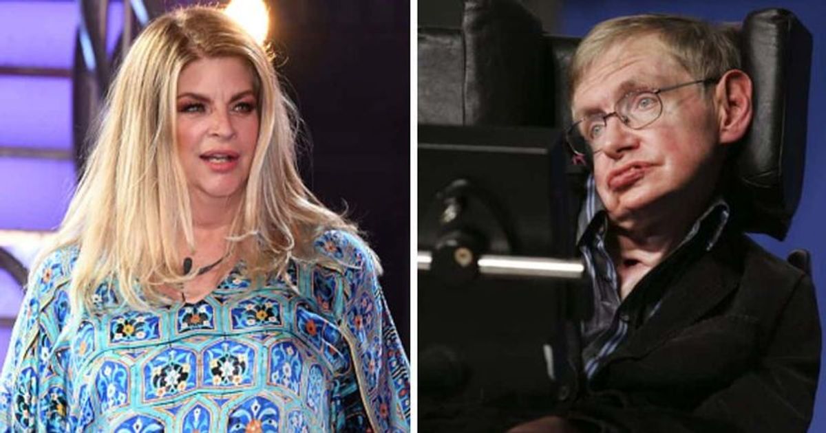 Kirstie Alley's bizarre condolence tweet for Stephen Hawking resurfaces after actress' death at 71