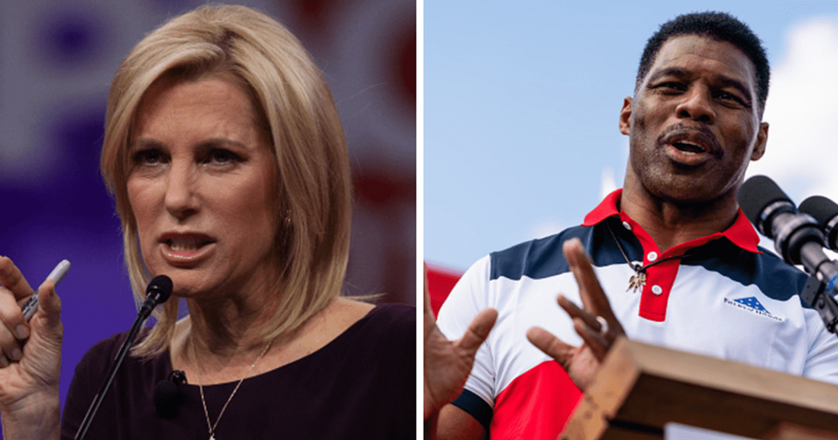 'Cry me a river': Laura Ingraham trolled for her reaction to Herschel Walker’s defeat in Georgia runoff