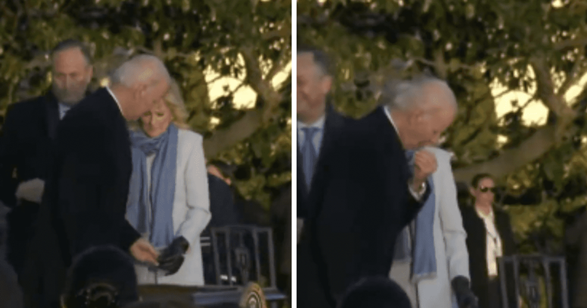 What did Jill Biden slip POTUS before speech? Internet erupts with theories