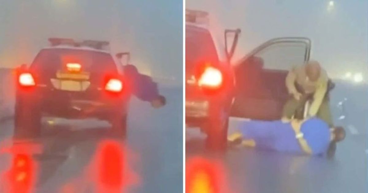 Handcuffed inmate botches attempt to escape from Los Angeles sheriff's cruiser through broken window