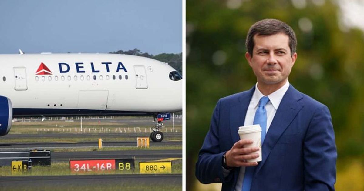 Delta Airlines to 'look into' pilot who blamed Pete Buttigieg for ground stop in flight announcement