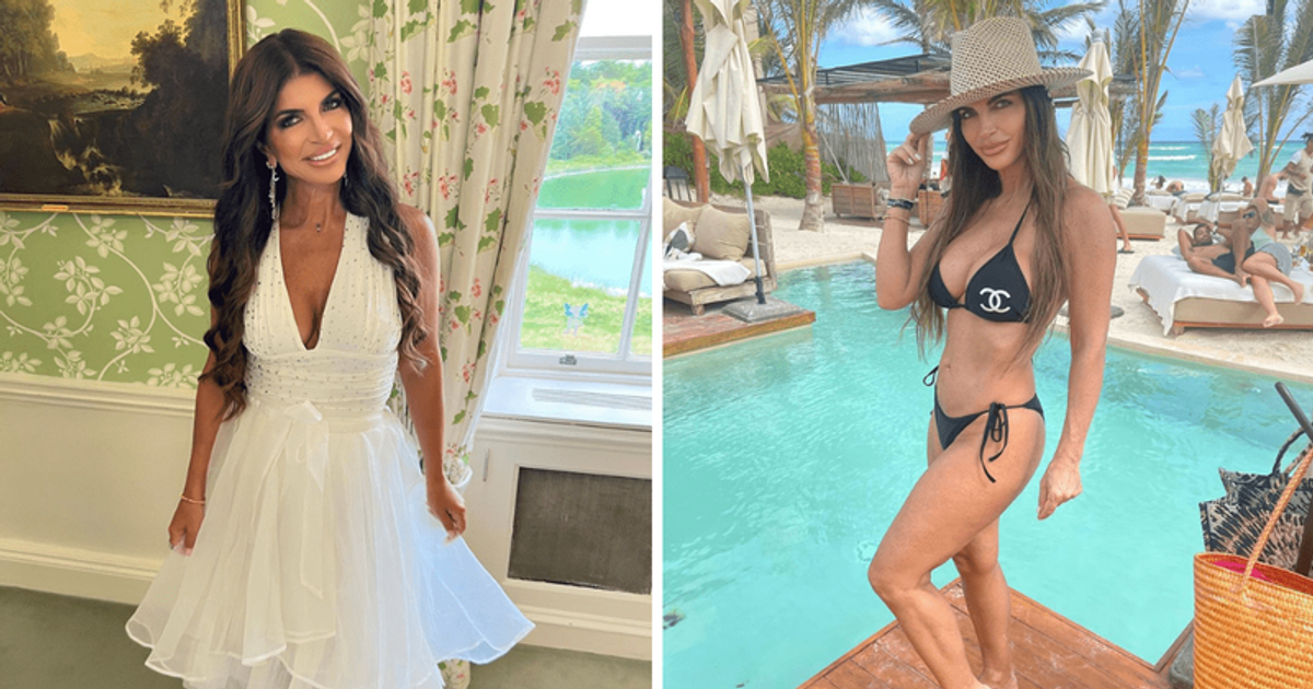 'She ironed on that CC herself': Internet mocks 'RHONJ' star Teresa Giudice's 'fake' designer bikini