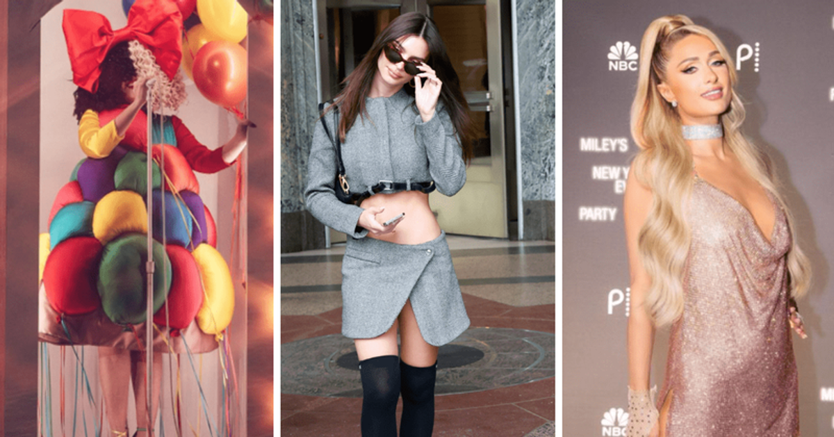 WEEK IN CELEB FASHION: From Sia to Emily Ratajkowski, here's every glam look that rocked New Year