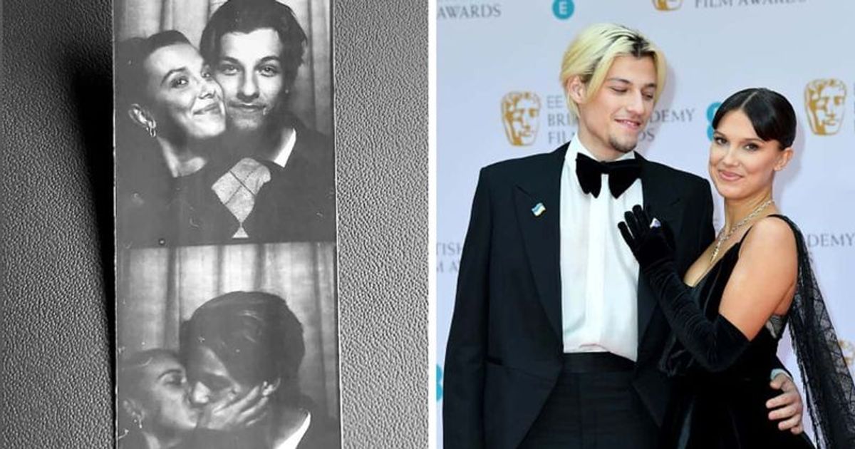 'Partner for life': Millie Bobby Brown shares adorable photo booth snaps with boyfriend Jake Bongiovi