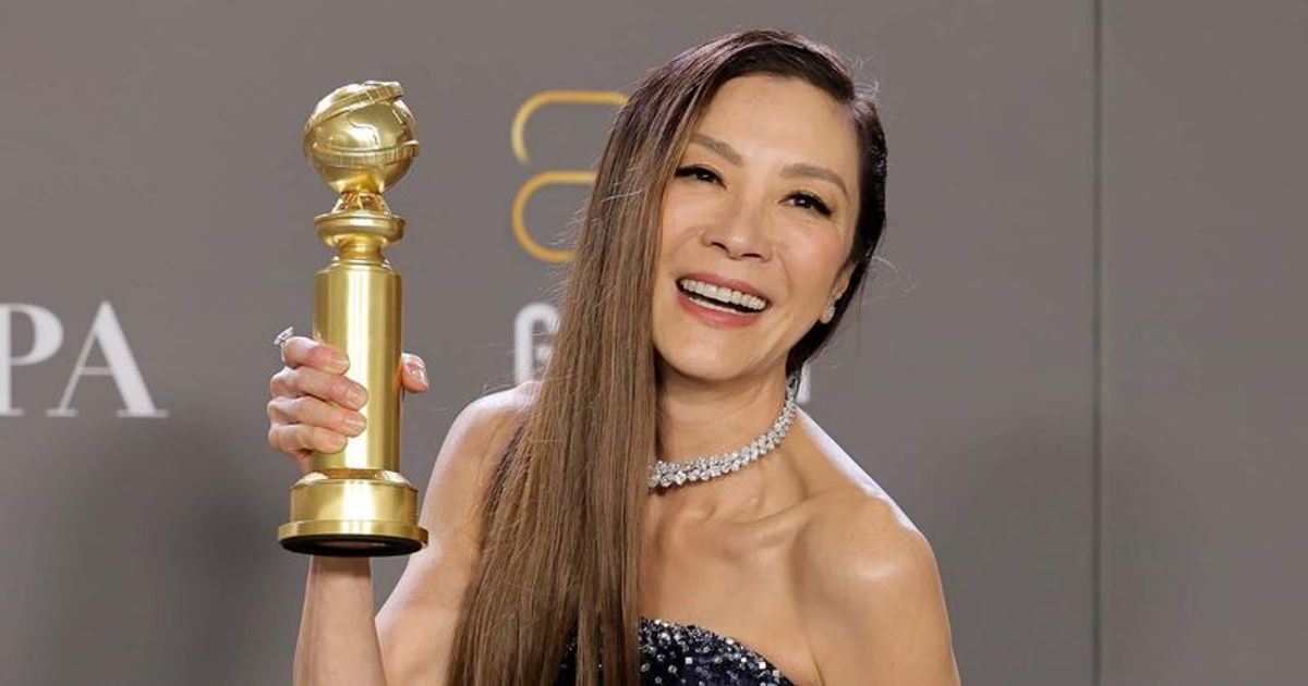 Michelle Yeoh wins over fans as she snaps at pianist after music starts mid-speech at Golden Globes