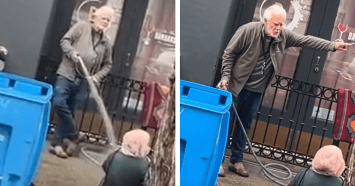 Who is Collier Gwin? Video shows San Francisco art gallery owner spraying homeless woman down with hose
