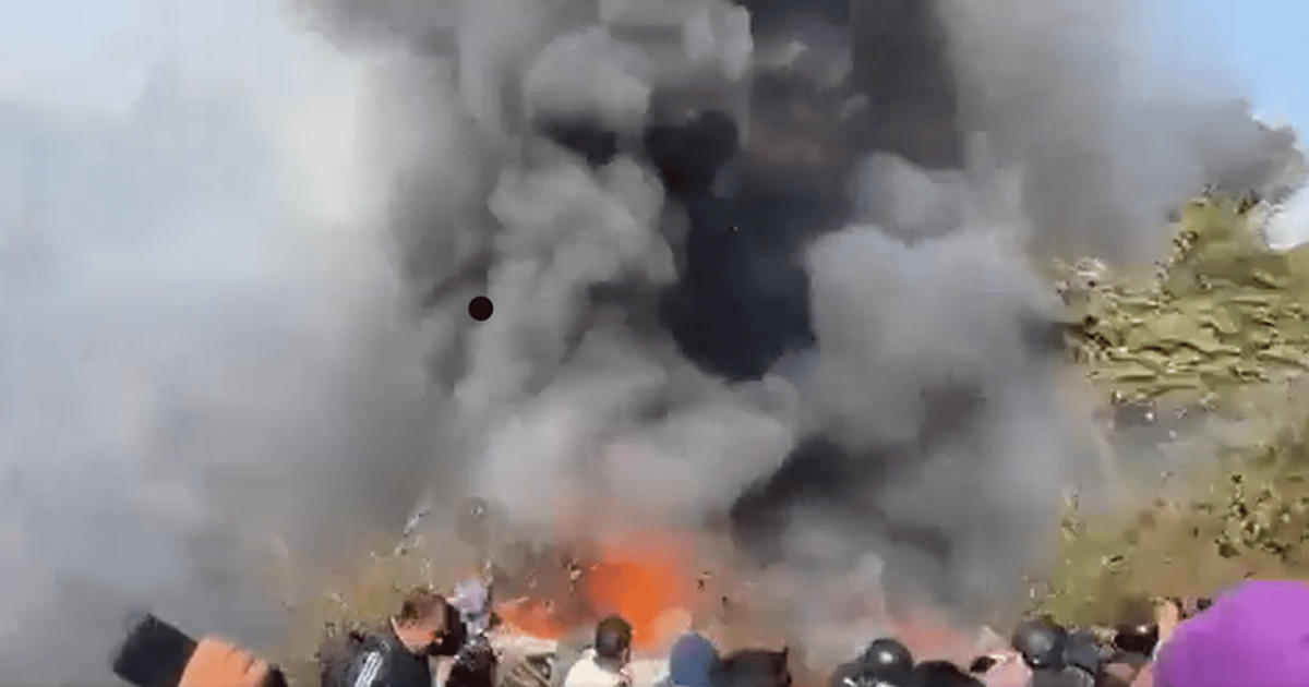 At least 40 dead as flight with 72 onboard crashes on hillside minutes after takeoff