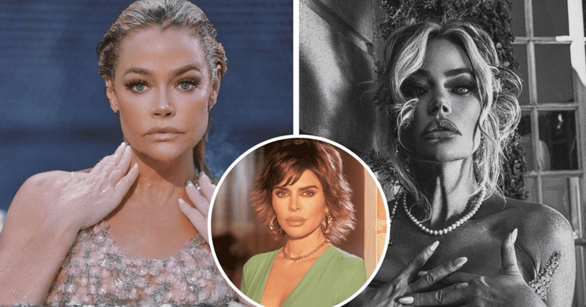 'Those lips new?': Internet slams Denise Richards' 'gigantic' pout, says it's bigger than Lisa Rinna's