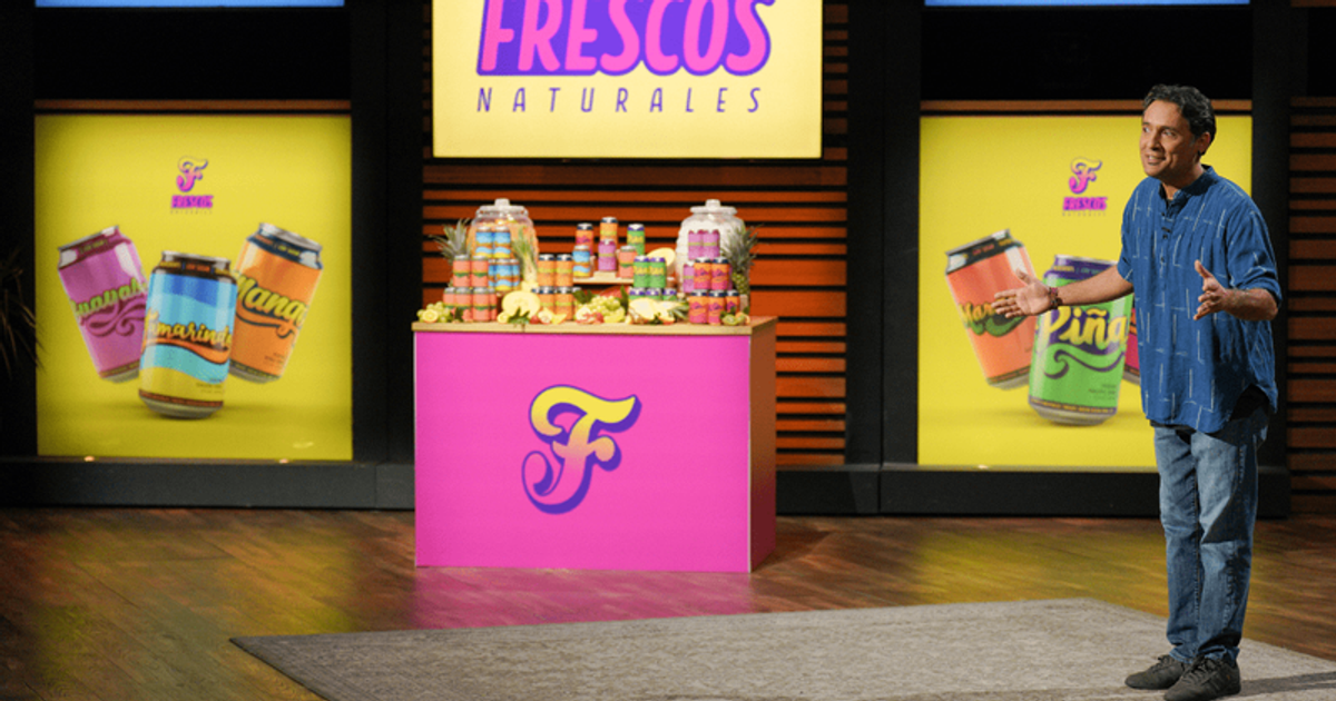 Frescos Naturales on 'Shark Tank': What's the cost, who's the founder behind canned agua frescas drinks