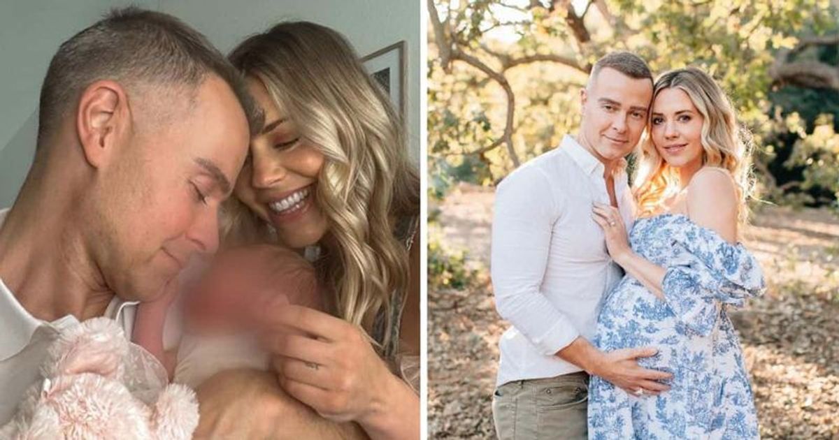 'So smitten with you': Joey Lawrence and wife Samantha Cope welcome 'sweet' baby girl together