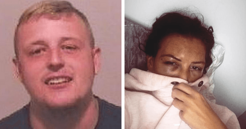 Mother screams for neighbors' help as nude abusive boyfriend drags her