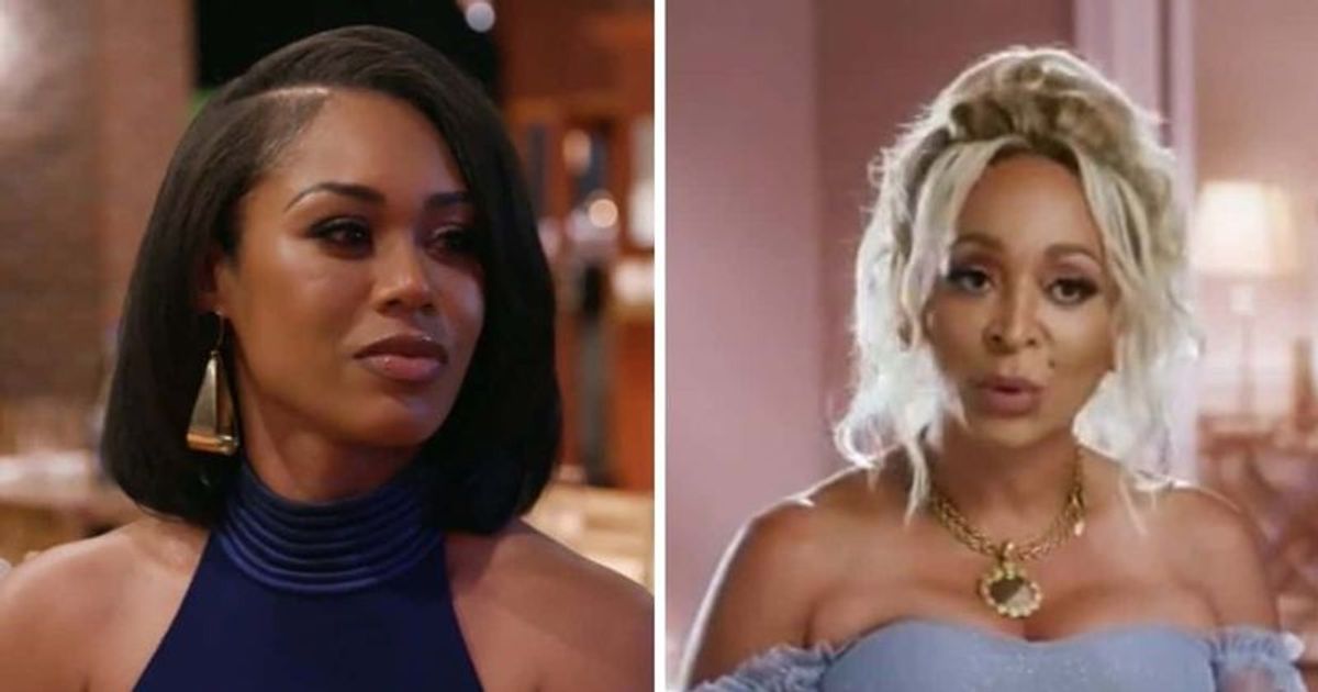 'Real Housewives of Potomac' Preview Karen Huger walks out of her own