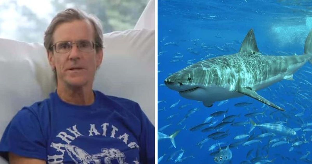 Shark attack survivor Steve Bruemmer recounts how beautiful day turned