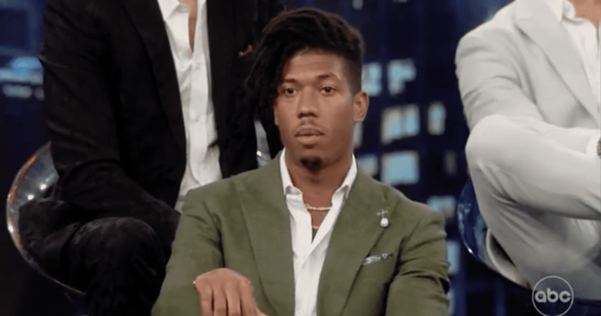 'The Bachelorette' 2022 Nate claims 'real men hold other men