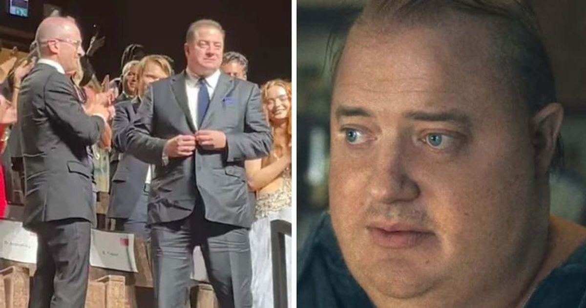 Overwhelmed Brendan Fraser MOVED TO TEARS after his movie 'The Whale